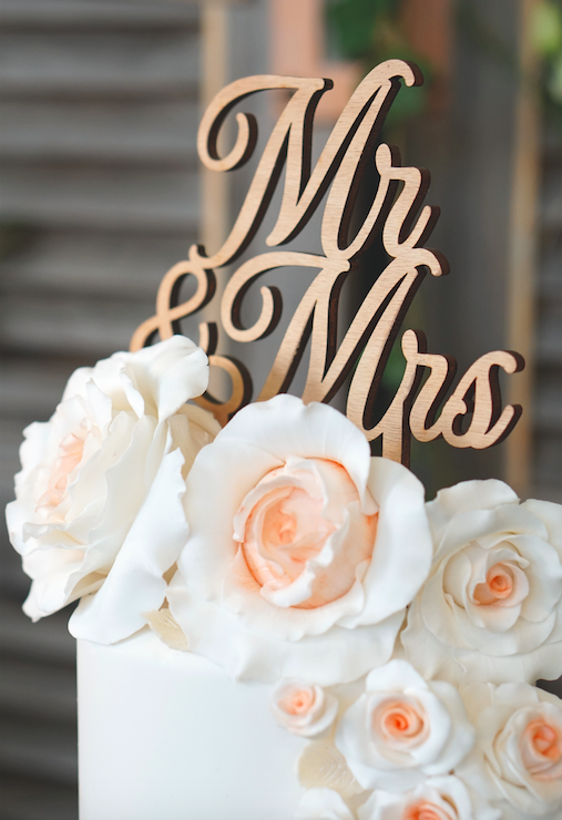Le Wedding Magazine - Print Your Love - Photo © AnthonyRuggeri - Wedding Cake © Lya & Syl
