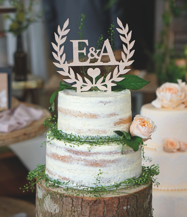 Le Wedding Magazine - Print Your Love - Photo © AnthonyRuggeri - Wedding Cake © Lya & Syl