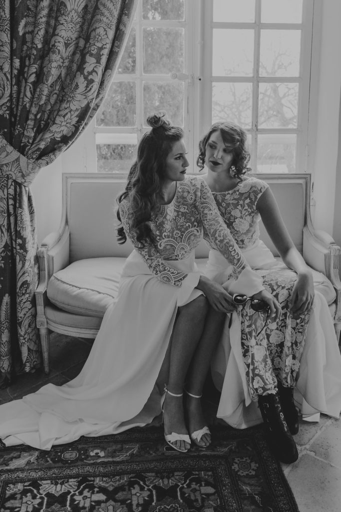 Pimprunelle photography - le wedding magazine - robe de mariée - wedding gown