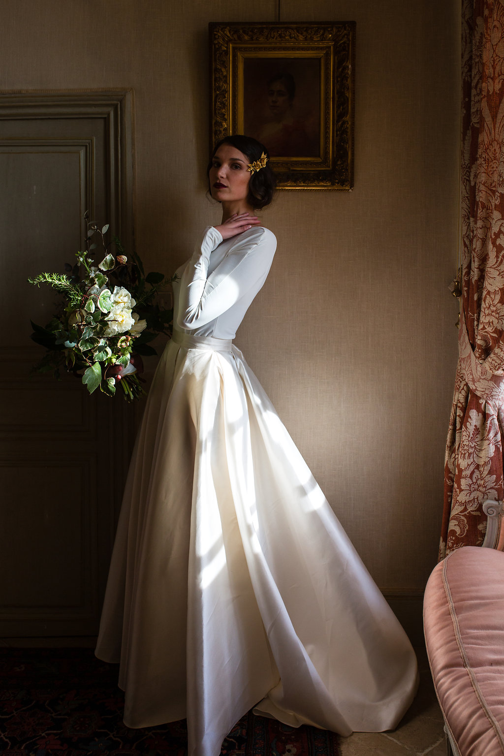 Pimprunelle photography - le wedding magazine - robe de mariée - wedding gown