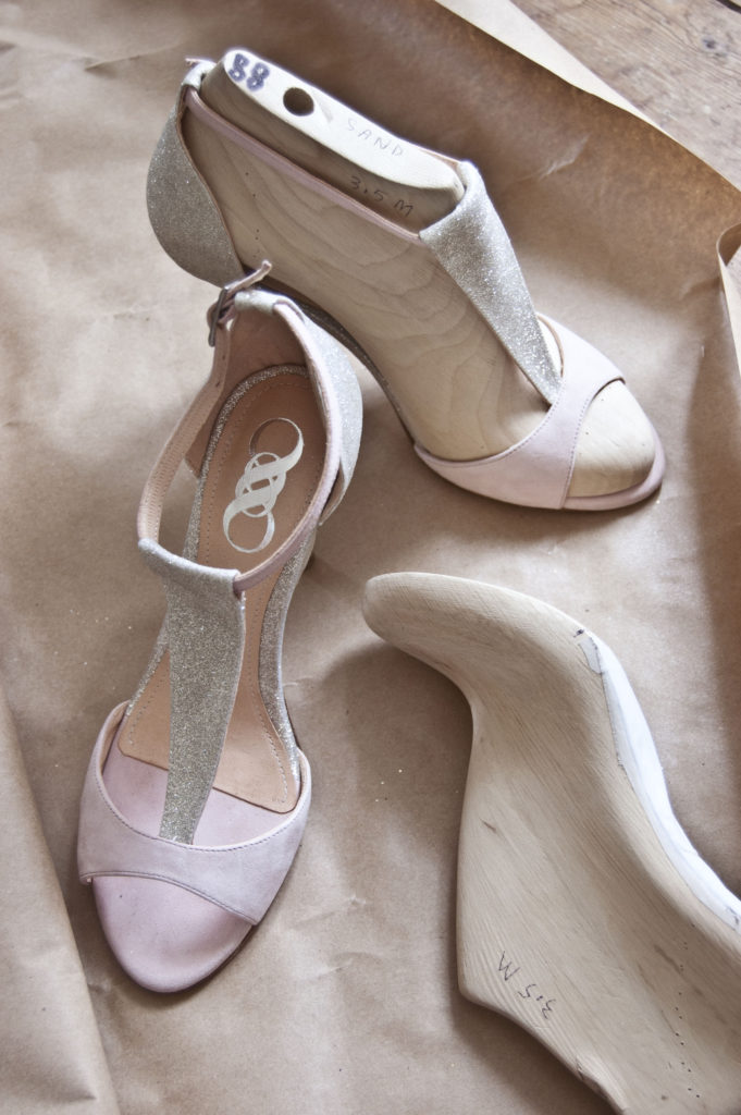 chamberlan x elise martimort - le wedding magazine - chaussure mariage luxe 