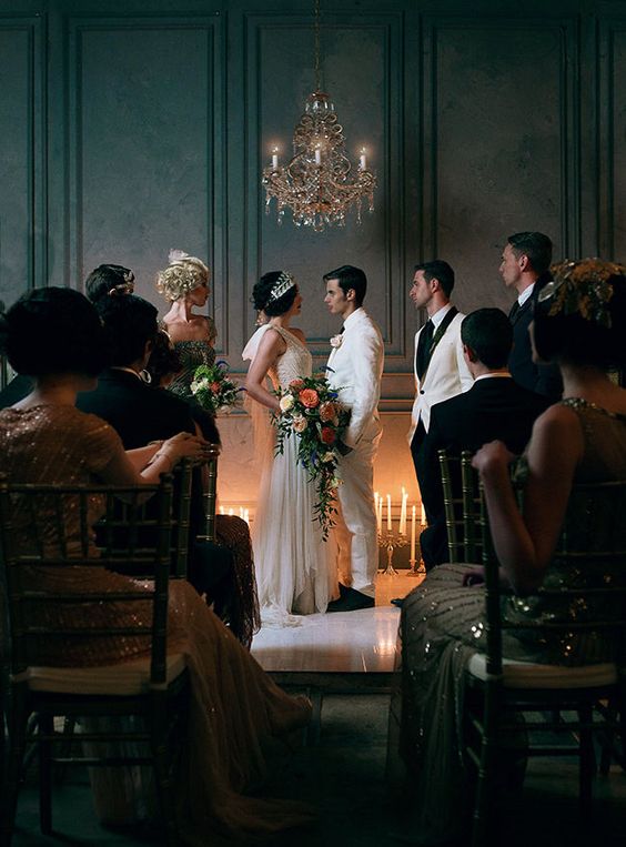 Hunter leone-le wedding magzine- Arche de cérémonie