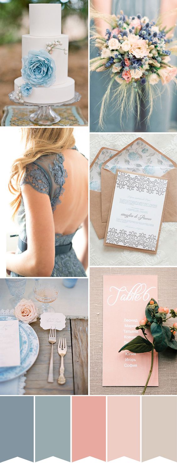 Le Wedding Magazine - ©Pinterest - Mood Board