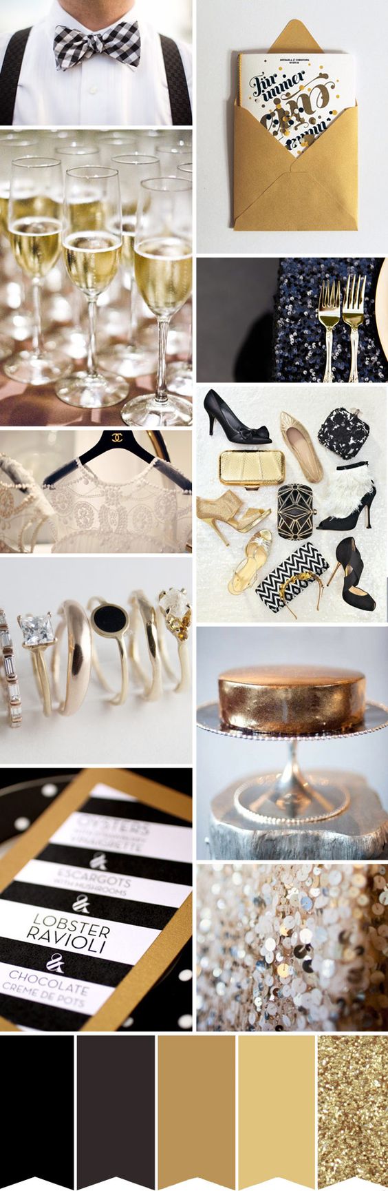 Le Wedding Magazine - ©Pinterest - Mood Board