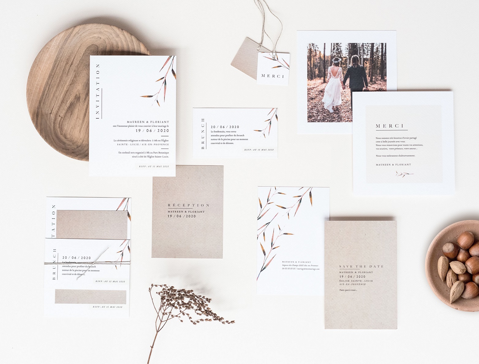 Le Wedding Magazine - Blog Mariage - ©Carteland