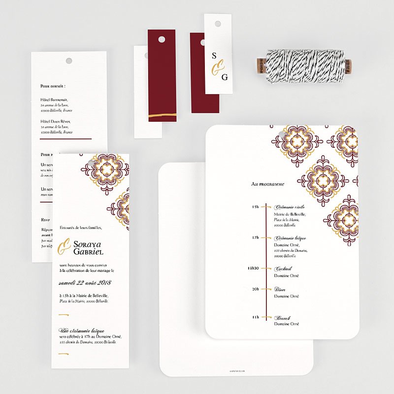 Le Wedding Magazine - Albe Editions - Papeterie ©Carteland