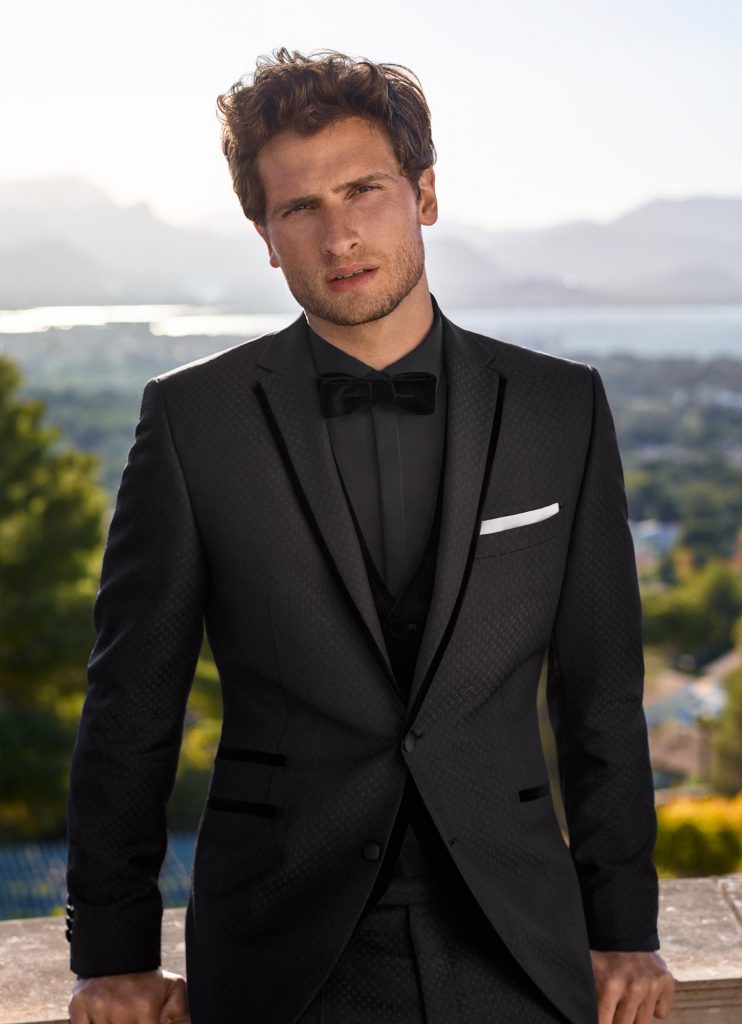 Le Wedding Magazine - Blog Mariage - Costumes & Smokings noirs mariage - ©Digel