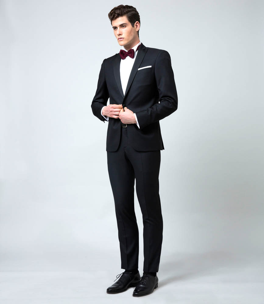 Le Wedding Magazine - Blog Mariage - Costumes & Smokings noirs mariage - ©Samson