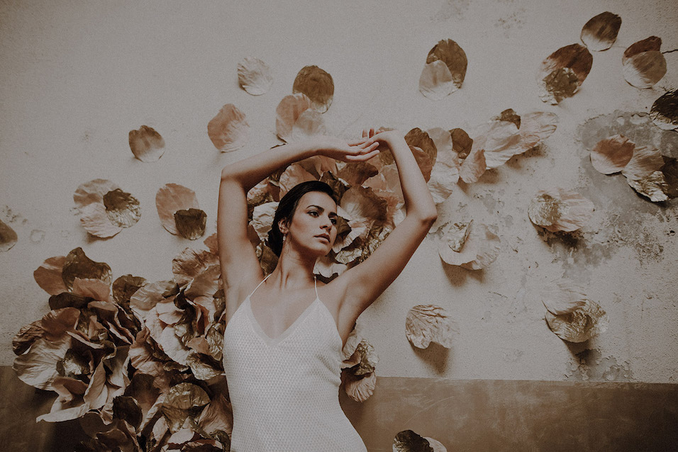 Robe de mariée bretelles spaghetti