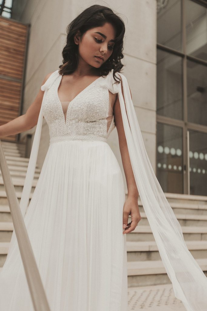 Robe de mariée pour un mariage en ville