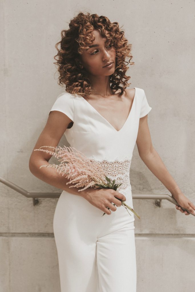 Tenue de mariée pour un mariage en ville