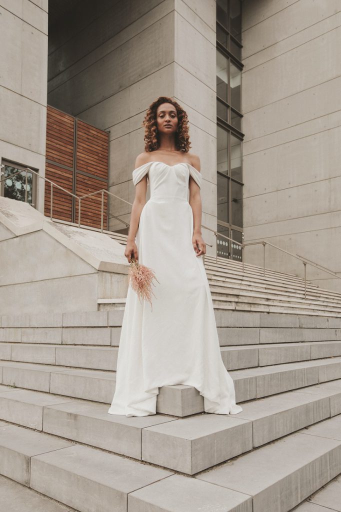 Robe de mariée moderne
