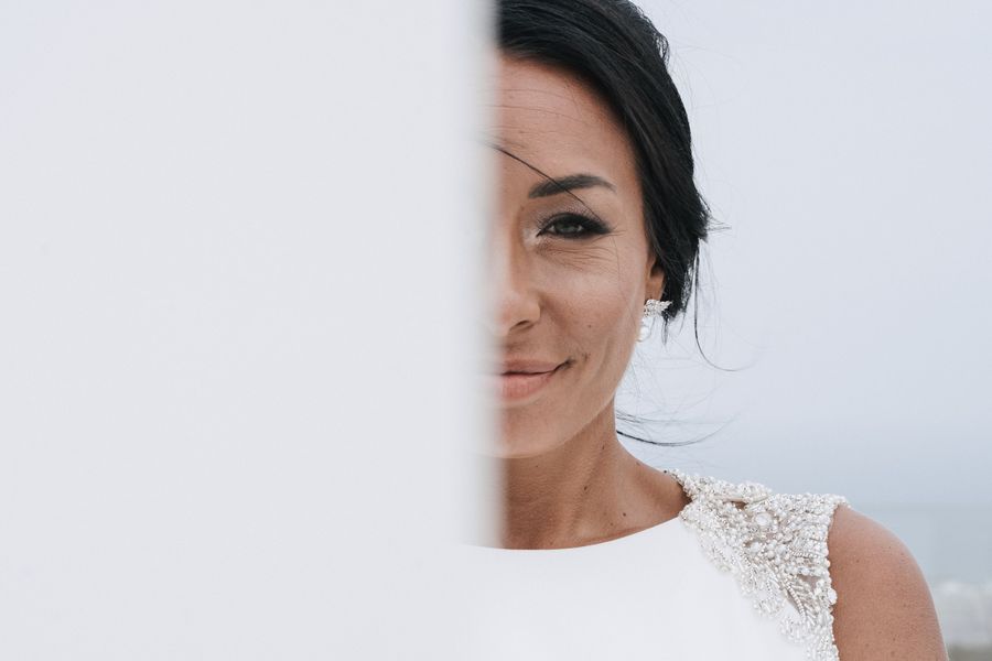 Portrait de la mariée