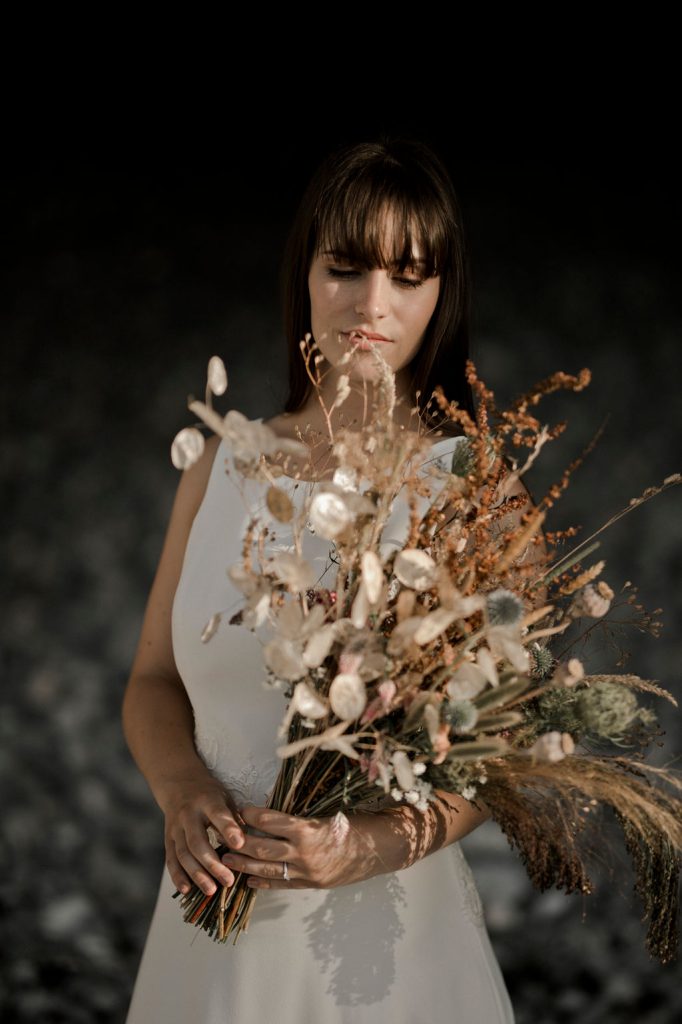 Bouquet de fleurs de la mariée