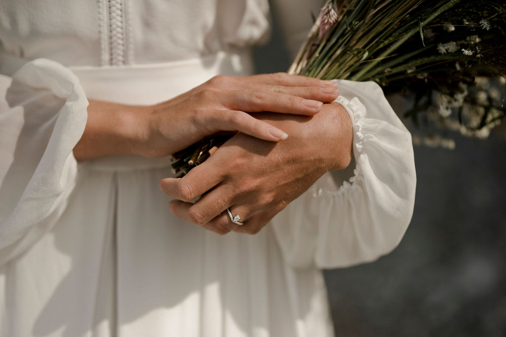 Robe de mariée pour un mariage sur la plage