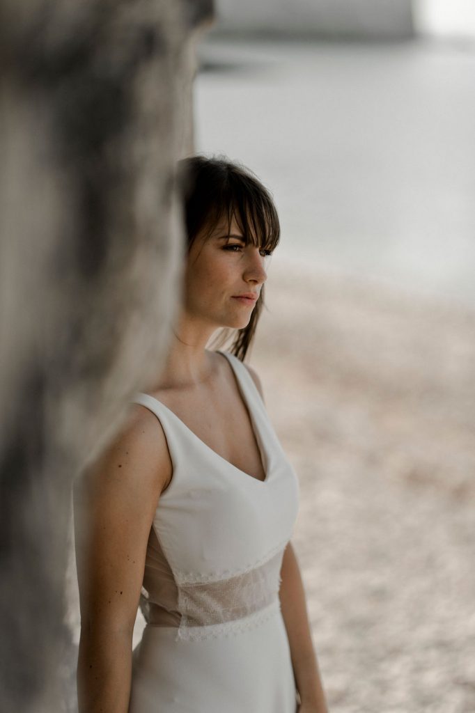 Robe de mariée pour un mariage à la plage