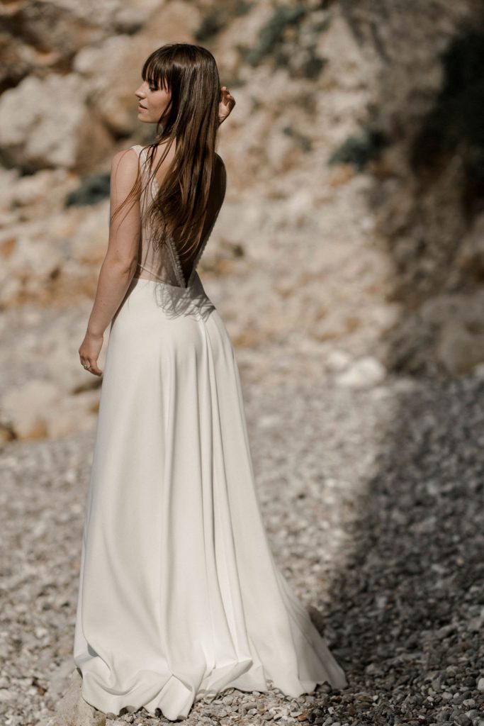Robe de mariée pour un mariage à la plage