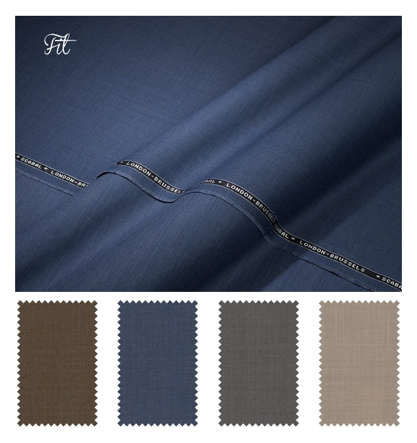Tissu fit pour costume de marié ©SCABAL