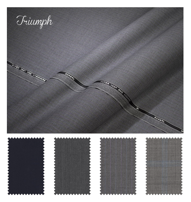 Tissu triumph pour costume de marié ©SCABAL