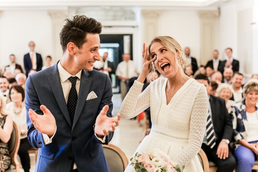 Mariage civil à la mairie