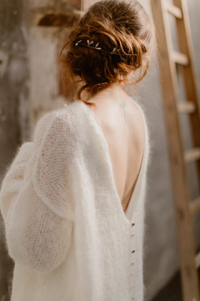 Pull mariage en hivers