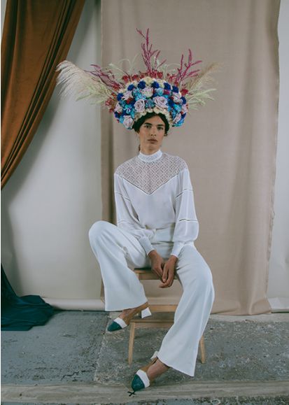 Tenue de mariée moderne