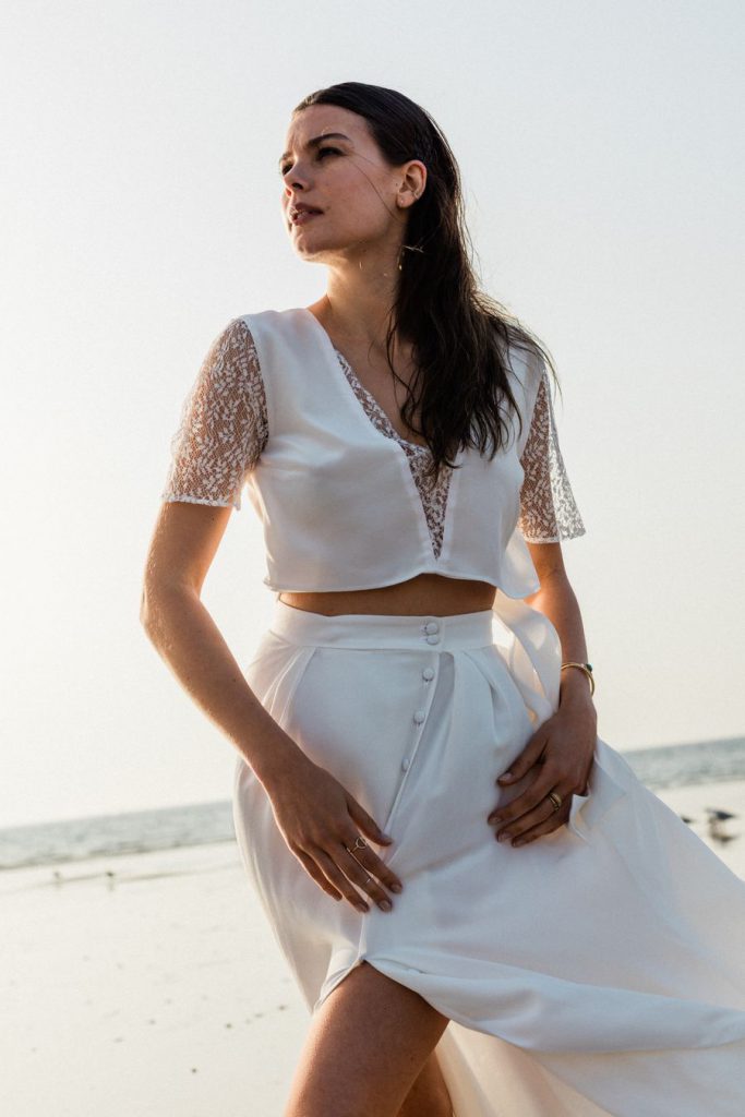 Robe de mariée deux pièces Mélodie Boitard