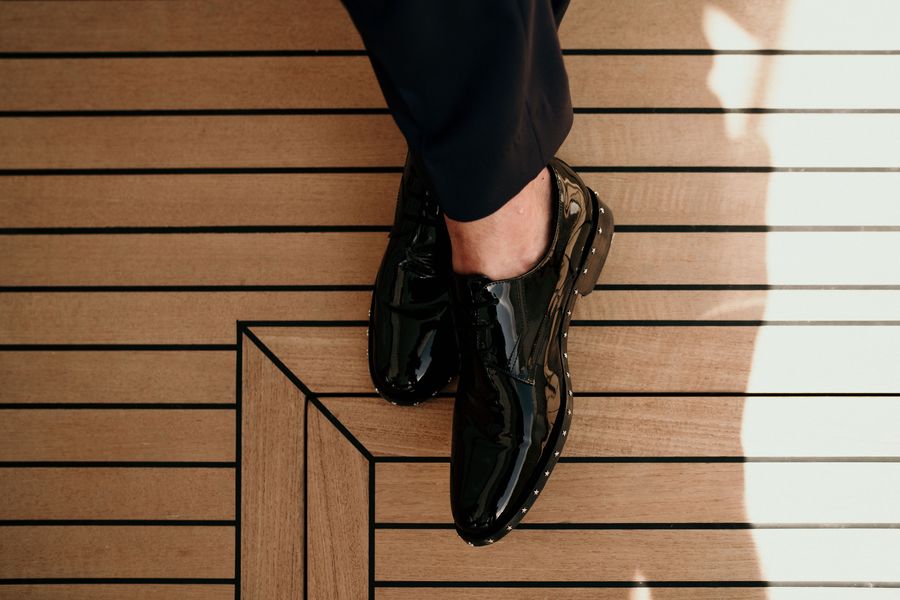 Les chaussures du marié