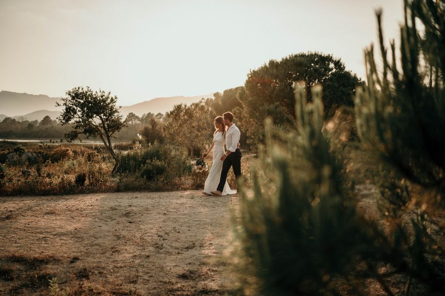 Mariage de Clio Pajczer & Aurélien en Corse