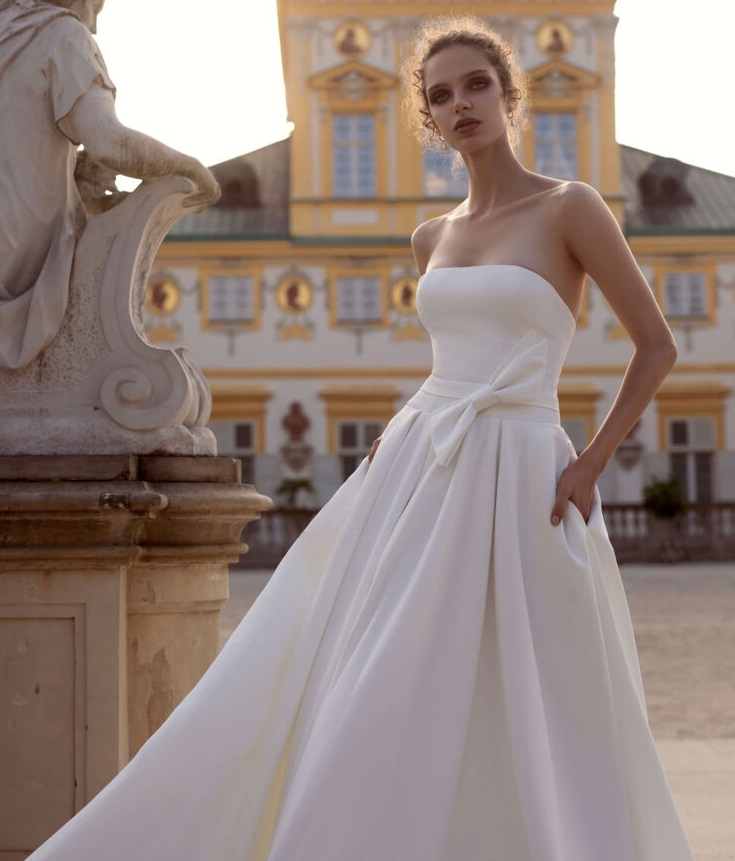 Robe de mariée bustier