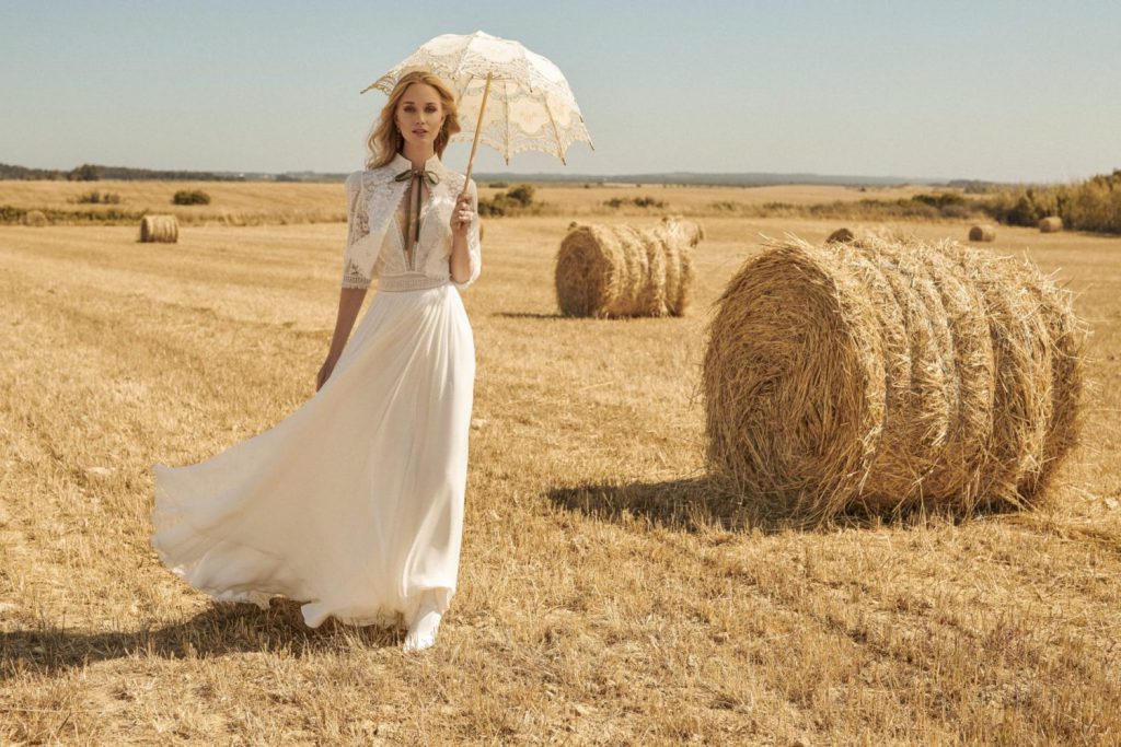Robe de mariée bohème