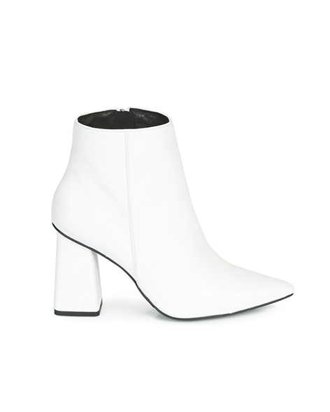 Bottine blanche mariage