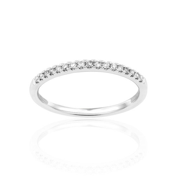 Alliance en or blanc CLEOR