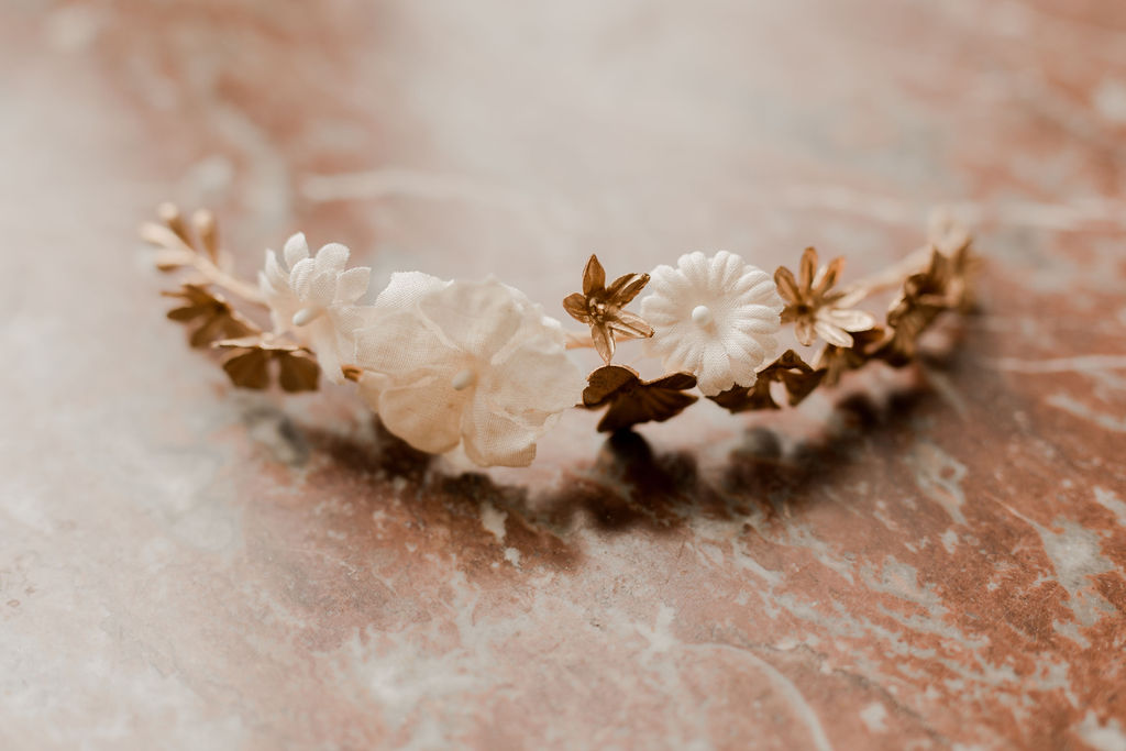 Bijou de tête de la mariée