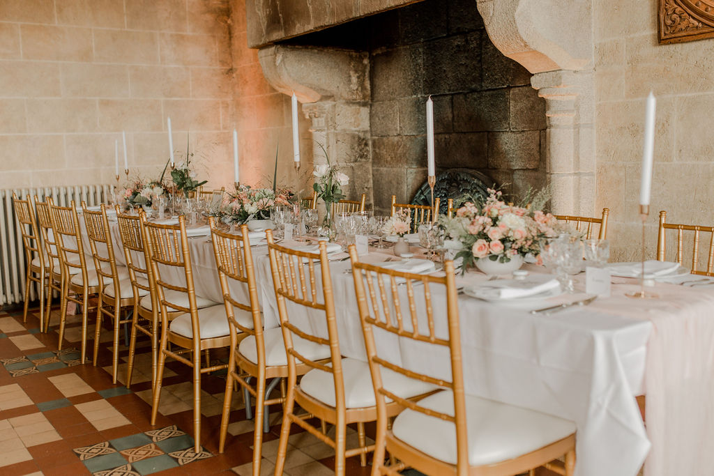 La table d'honneur des mariés