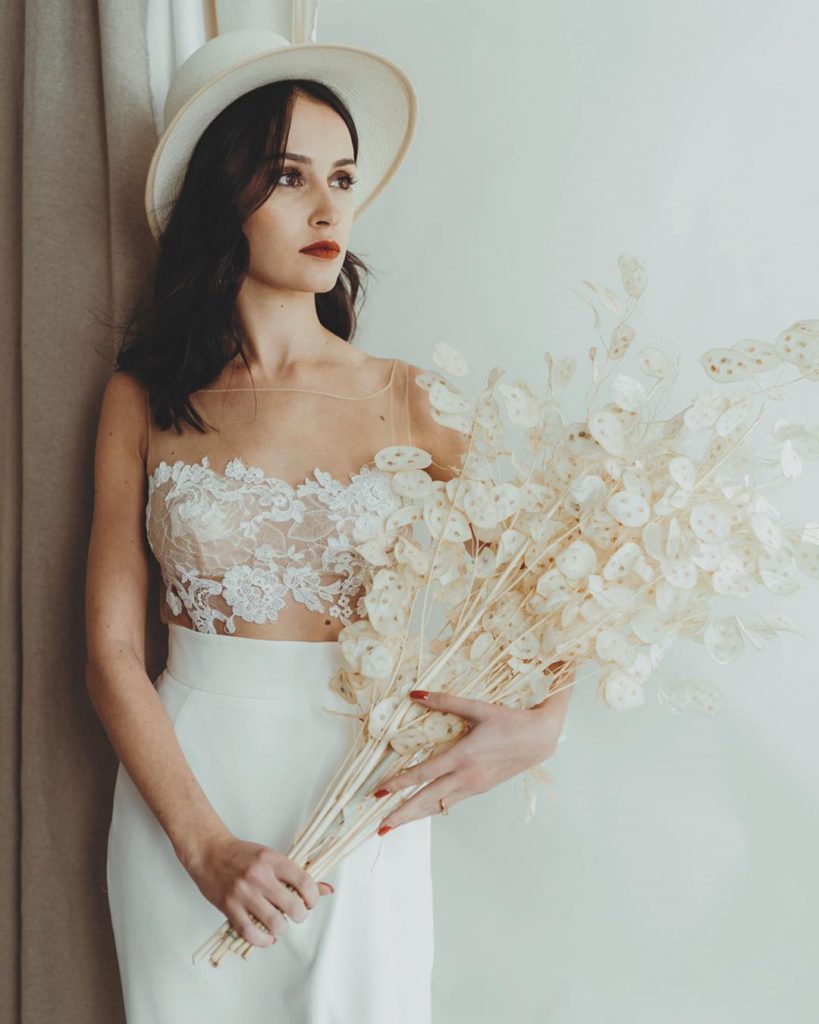 Robe de mariée bohème chic Cymbeline