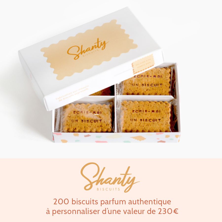 Jeu concours Mariage Je Le Veux : Shanty Biscuits