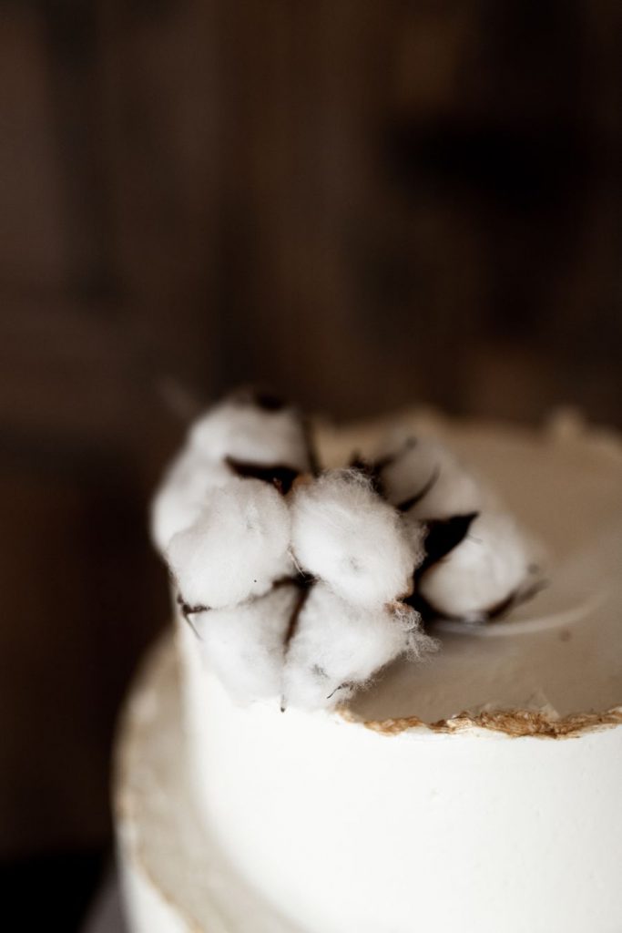 Wedding cake coton