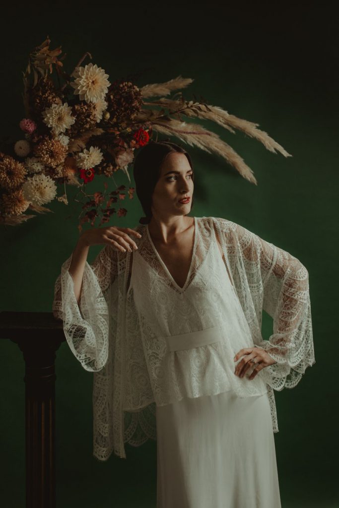 Robe de mariée kimono Mélodie Boitard