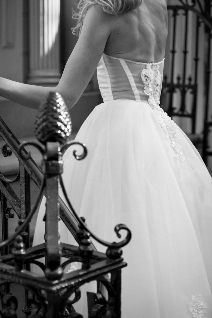 Robe de mariée bustier