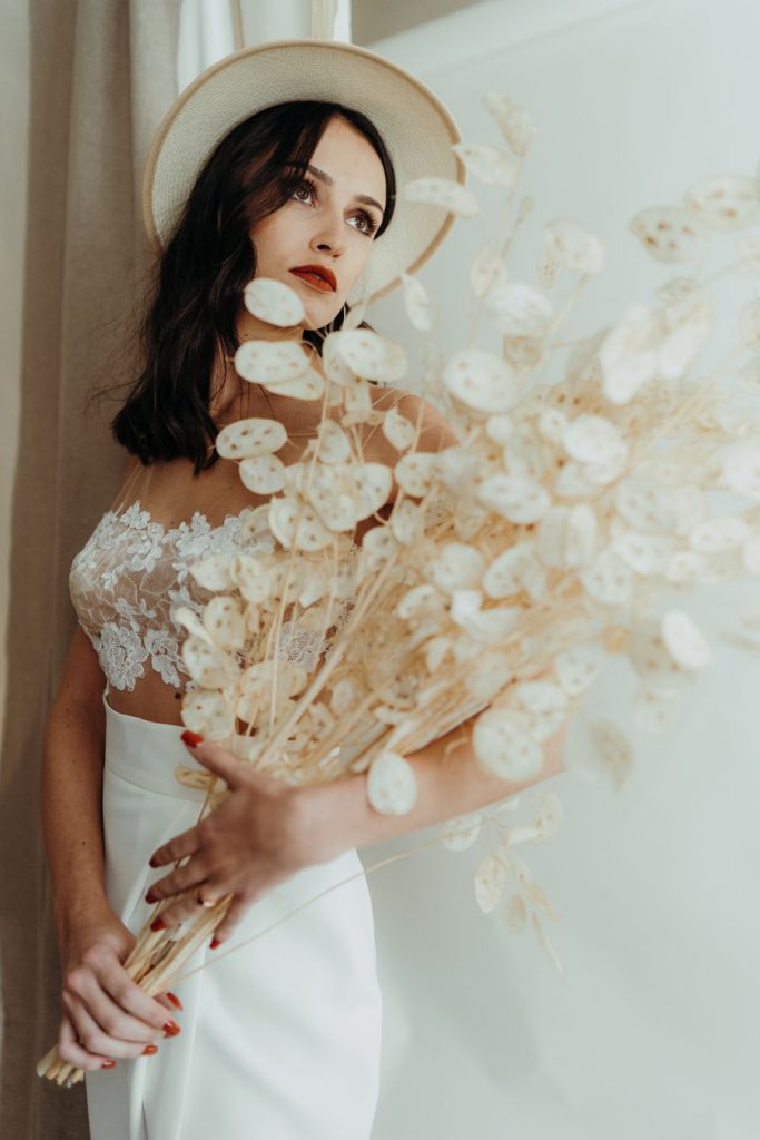 Robe de mariée bohème chic Cymbeline