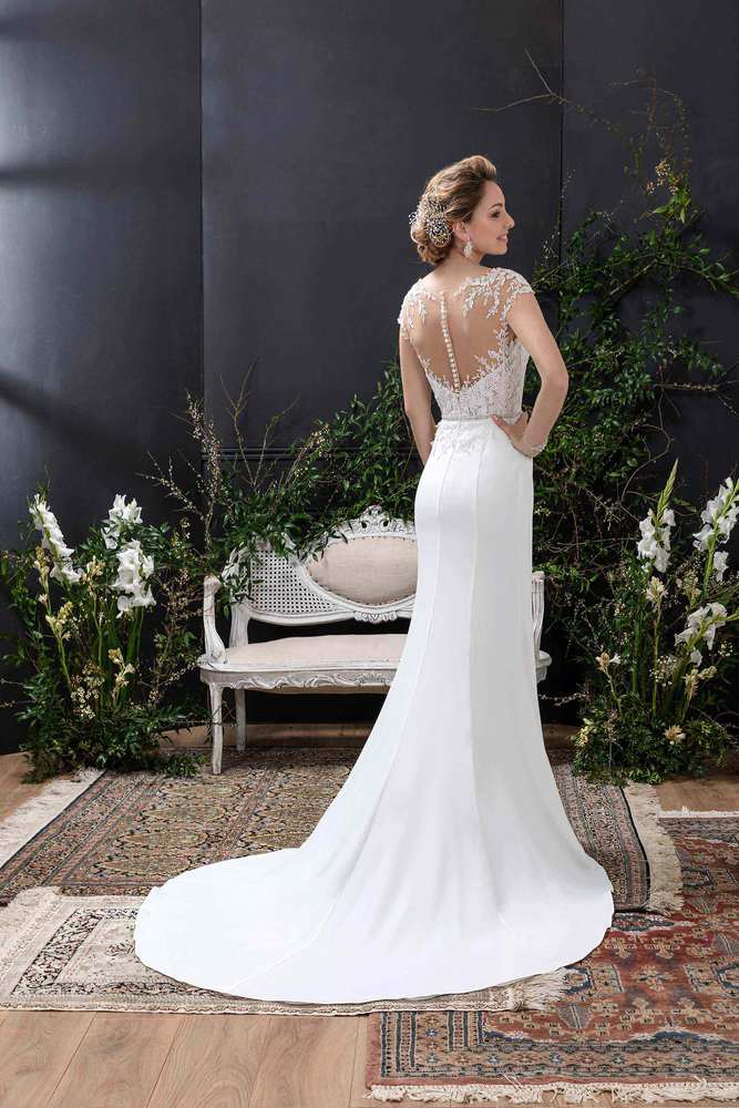 robe mariée fourreau