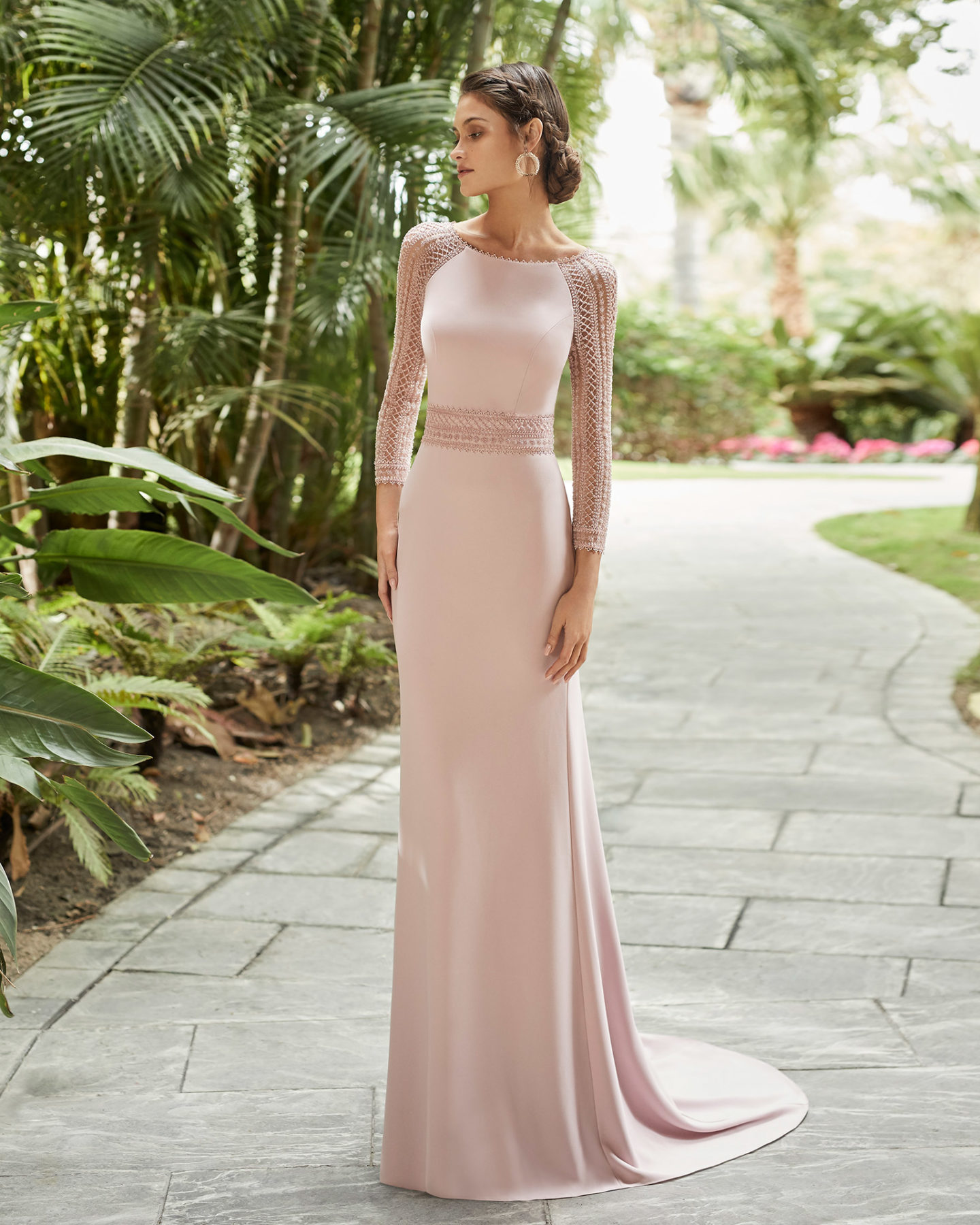robe demoiselle d'honneur rosa clara