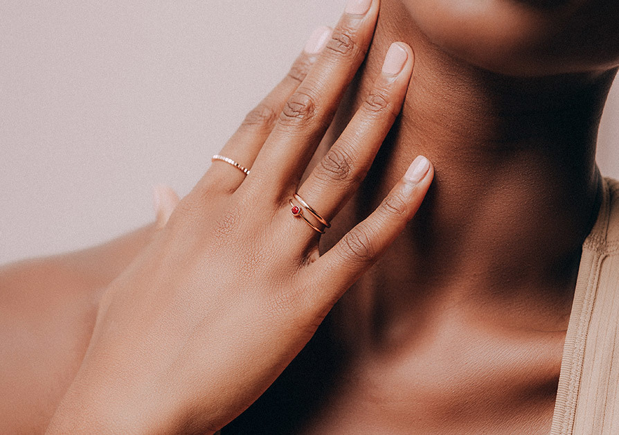 Solitaire Essentiel Rubis 