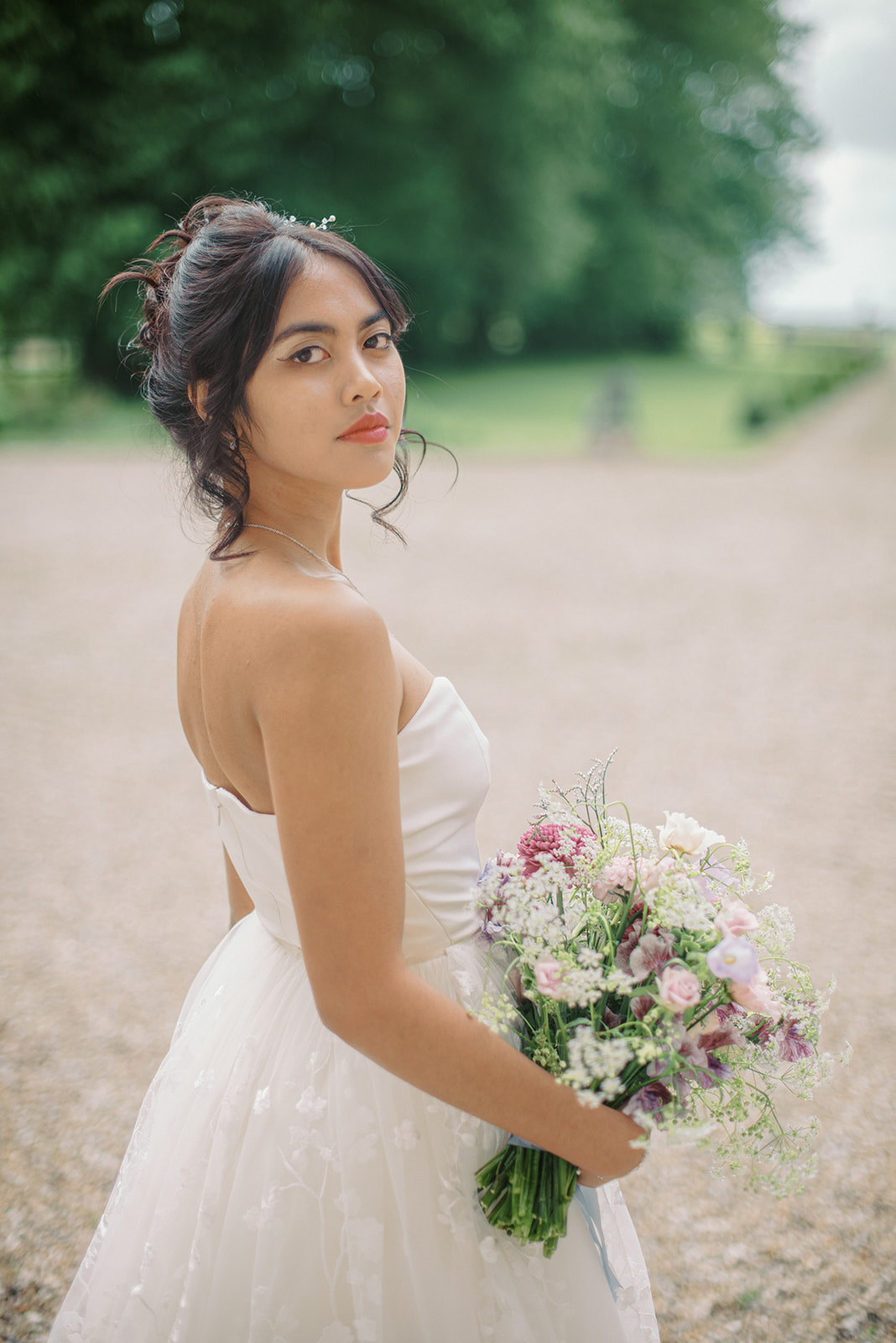 mariée bouquet de mariage