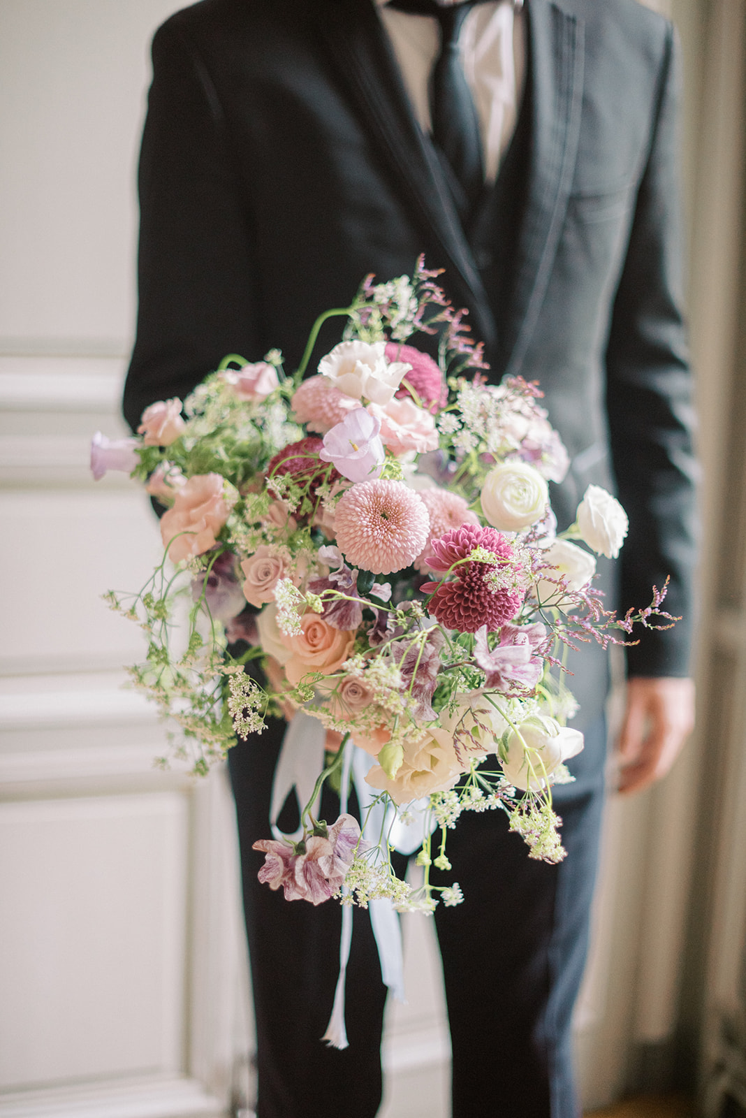 bouquet marié 