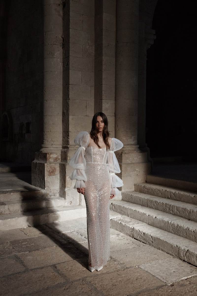 Albe Editions -mariage - Wedding - Robe strass et paillettes - Christie Nicole