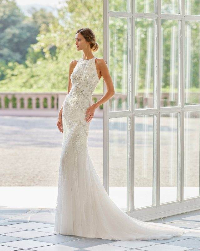 Albe Editions -mariage - Wedding - Robe strass et paillettes - Rosa Clara