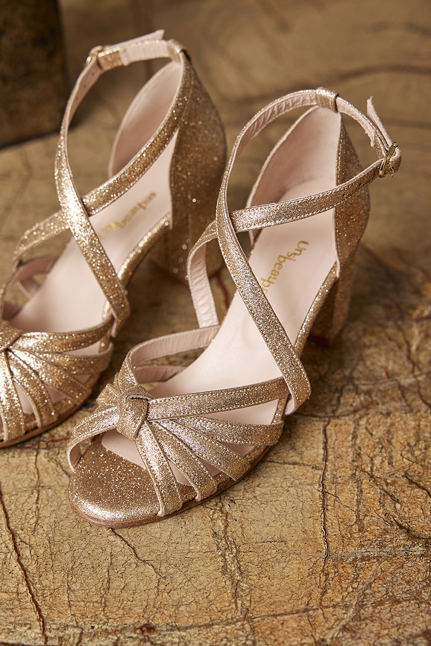 Des chaussures de mariage personnalisables avec Un si beau pas