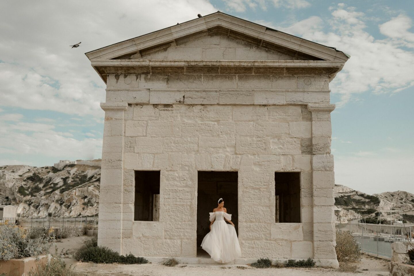 Albe Edition - Blog mariage - Wedding - shooting inspiration - Editorial - Île du Frioul - Mariage sur une île 